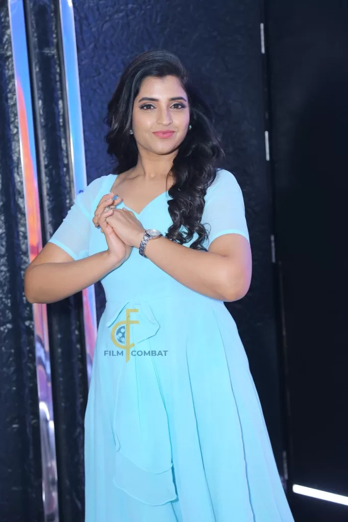 photo output 4 3 Anchor, Anchor Syamala, Eagle Movie Trailer Event, Syamala, Virupaksha